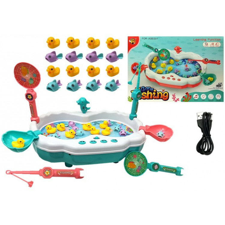 Rybolov na batérie - modrý